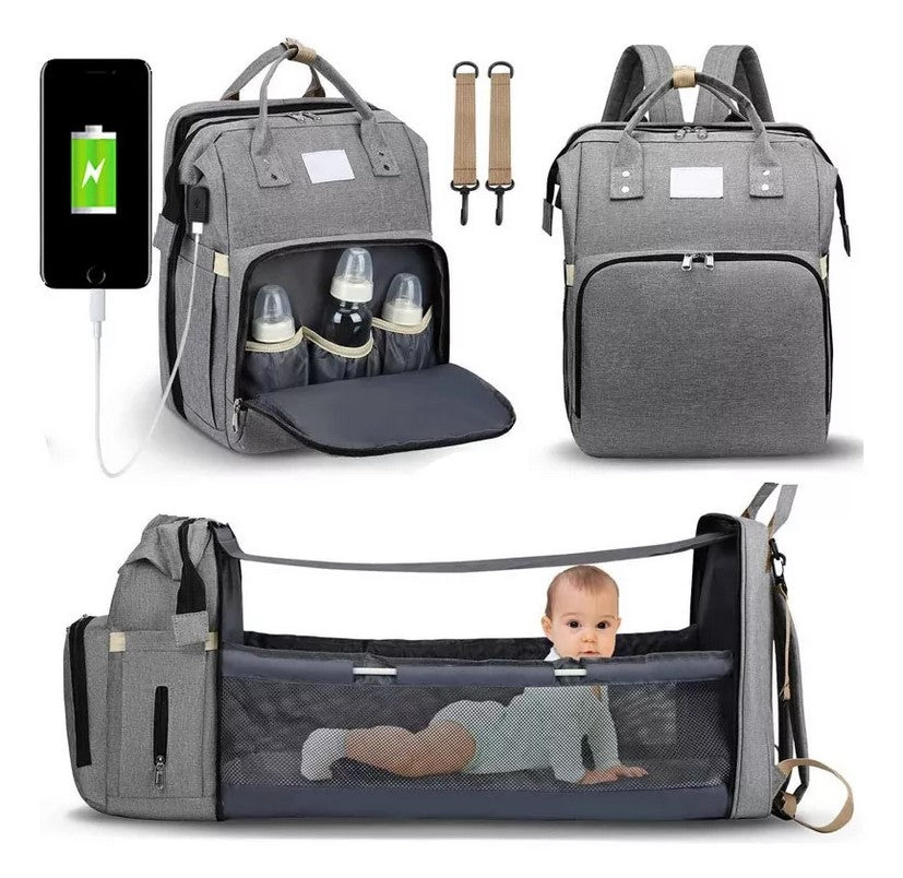 On-The-Go™ | Mochila multifuncional para bebés.